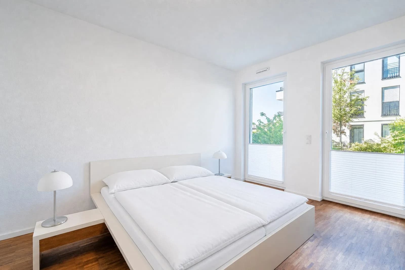Schlafzimmer mit Einbauschrank