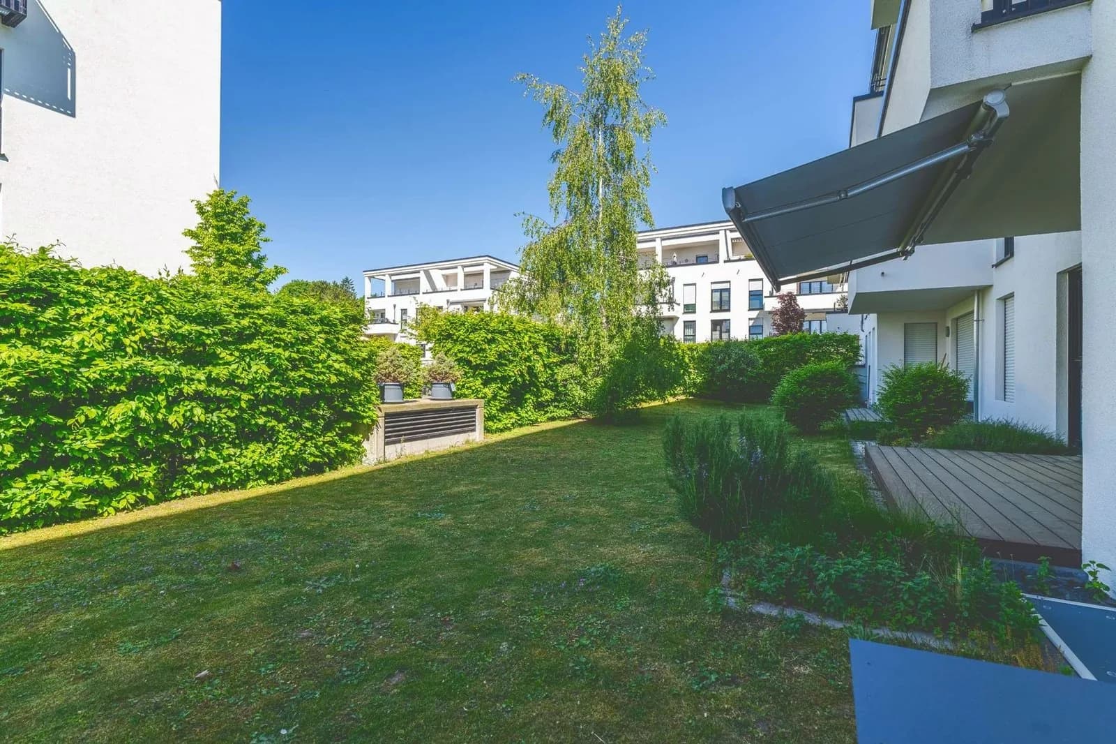 Privater Gartenanteil