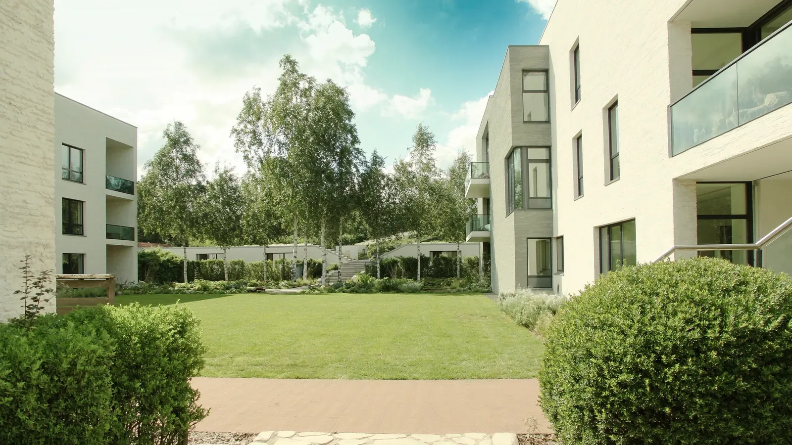 Landschaft und Bebauung in der Region Rhein-Main – KI-generiertes Stimmungsbild